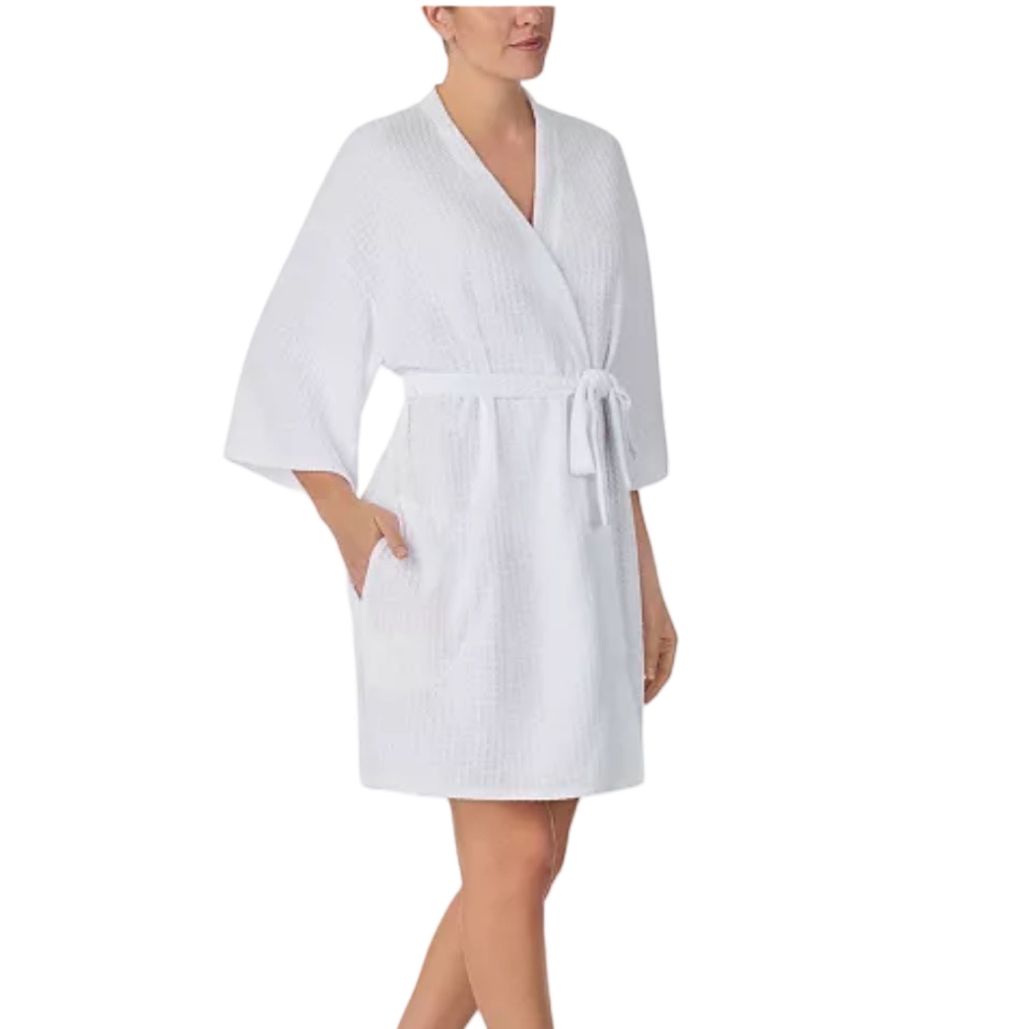 Bata a Media Pierna tipo Kimono con Manga 3/4 N8825647 Ellen Tracy