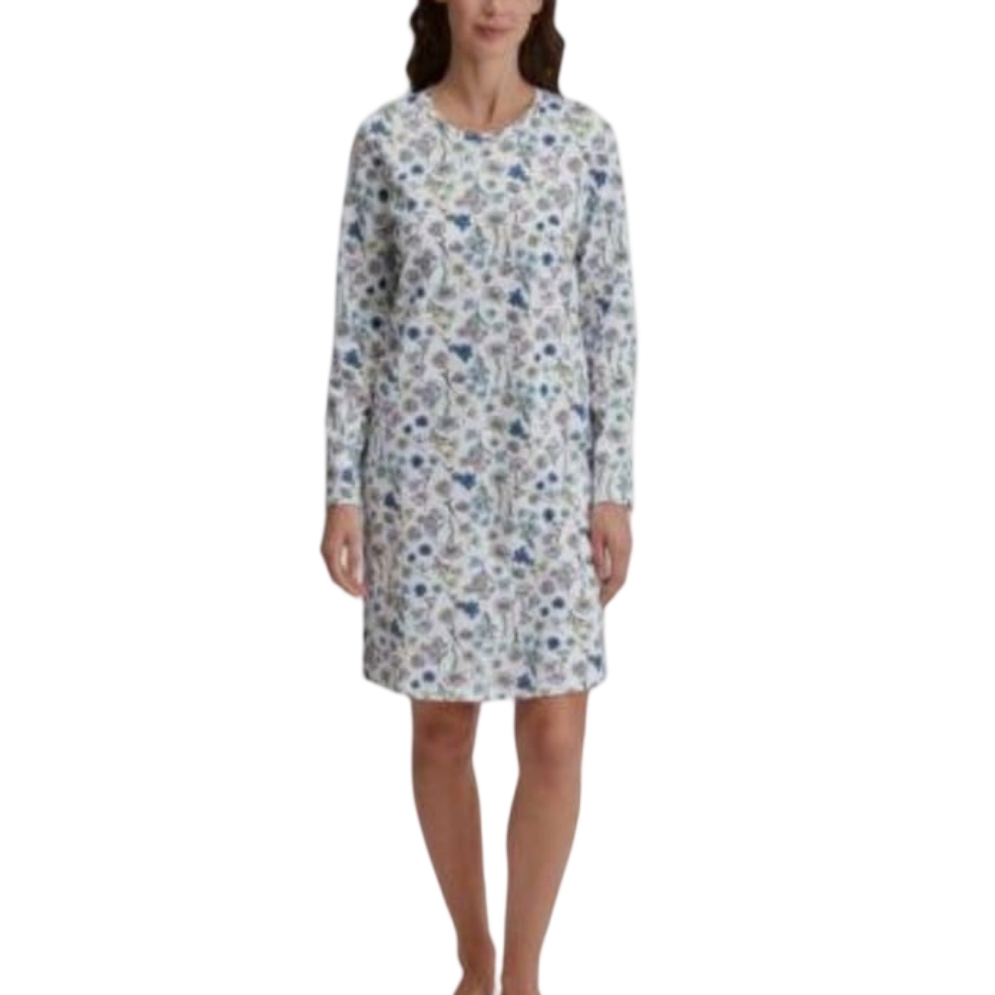 Camison a Media Pierna con cuello Redondo y Manga Larga 588848 René Rofé