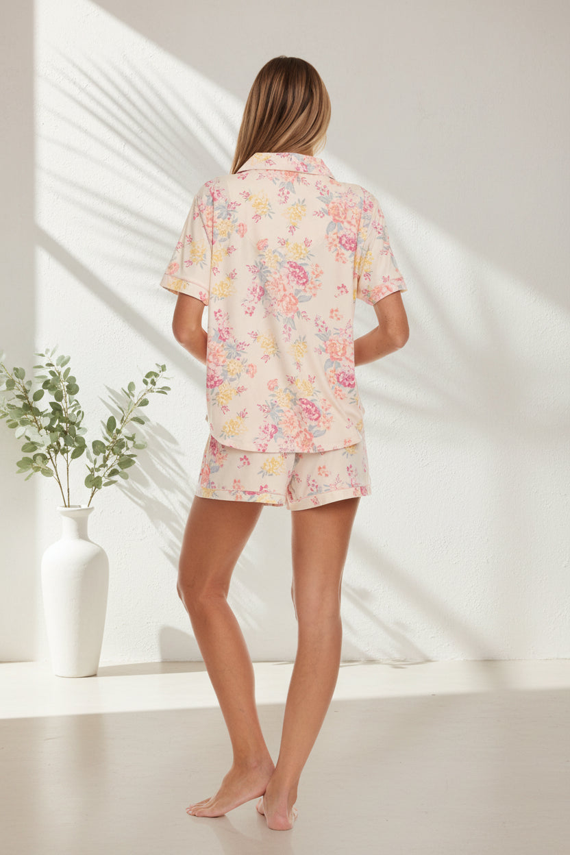 Pijama Flora Nikrooz con Short y Blusa Camisera T91051 Flora Nikrooz
