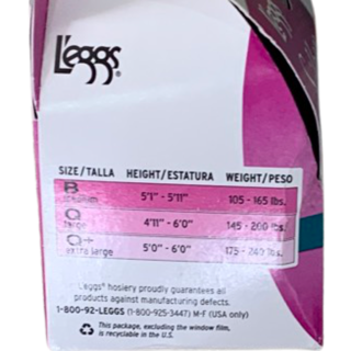 Pantyhose Silken Mist Shaper Panty Silky Sheer Leg Sheer Toe 91900 L'eggs